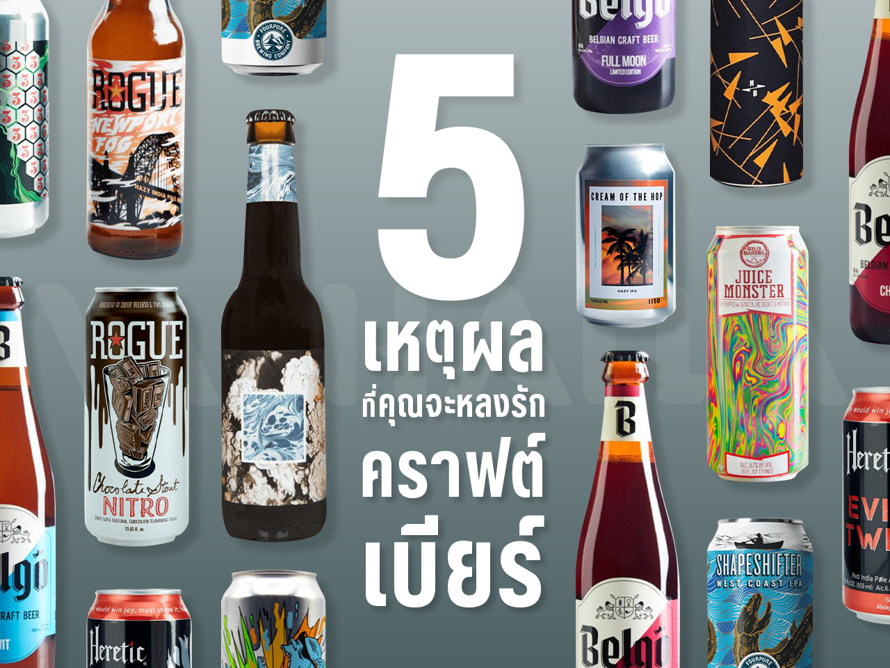 5 Reasons Why People Drink Craft Beer