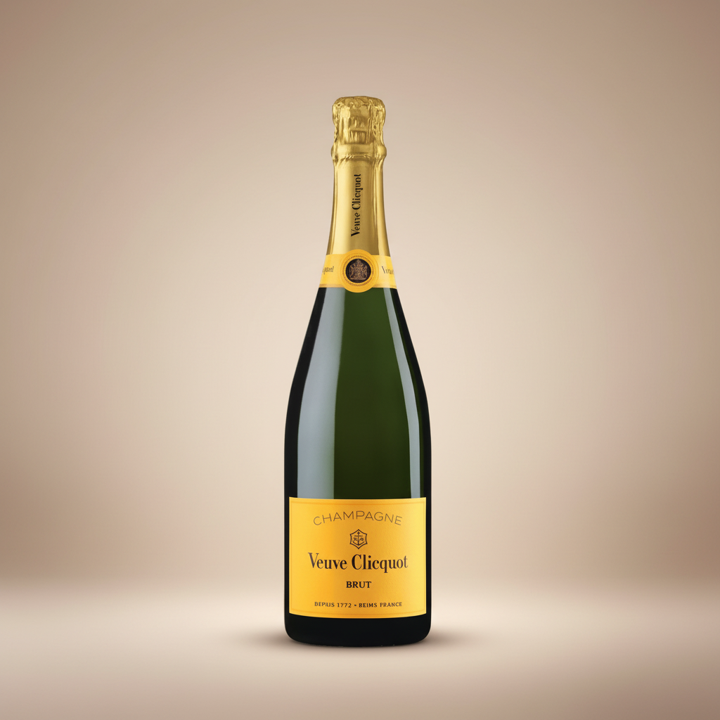 Beautified Veuve Clicquot Brut bottle