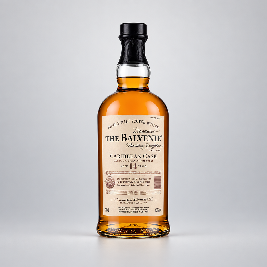 Balvenie 14 Year Caribbean Cask - restyled
