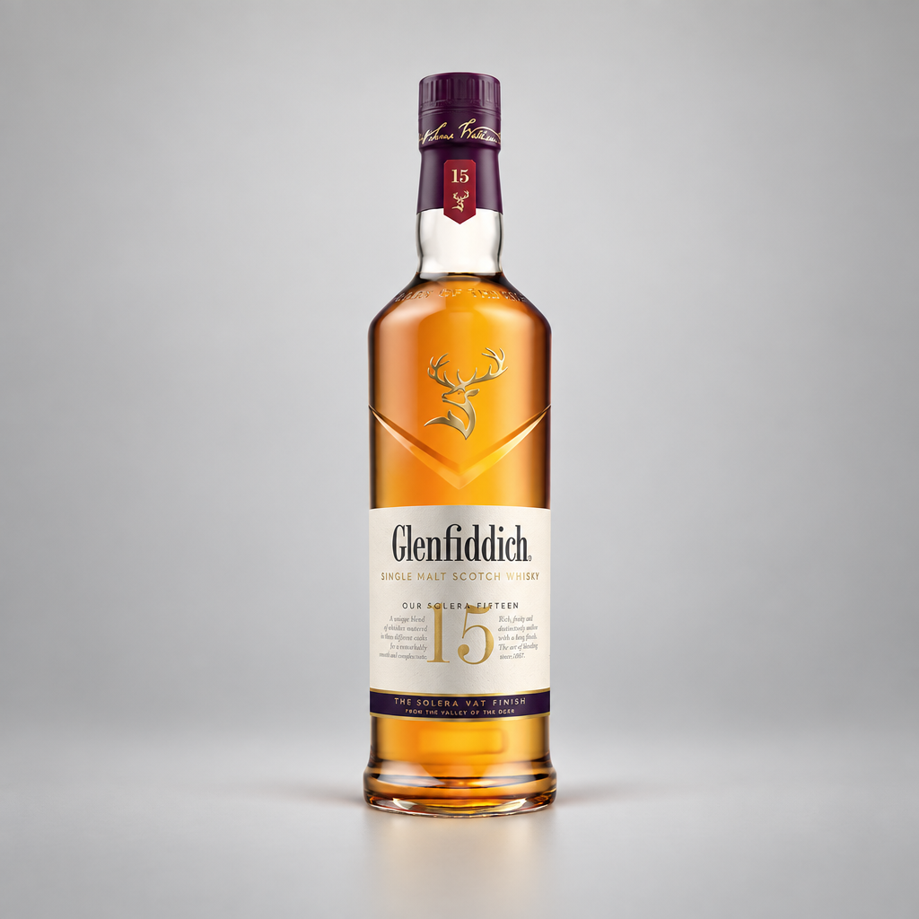 Glenfiddich 15 Year Old - restyled