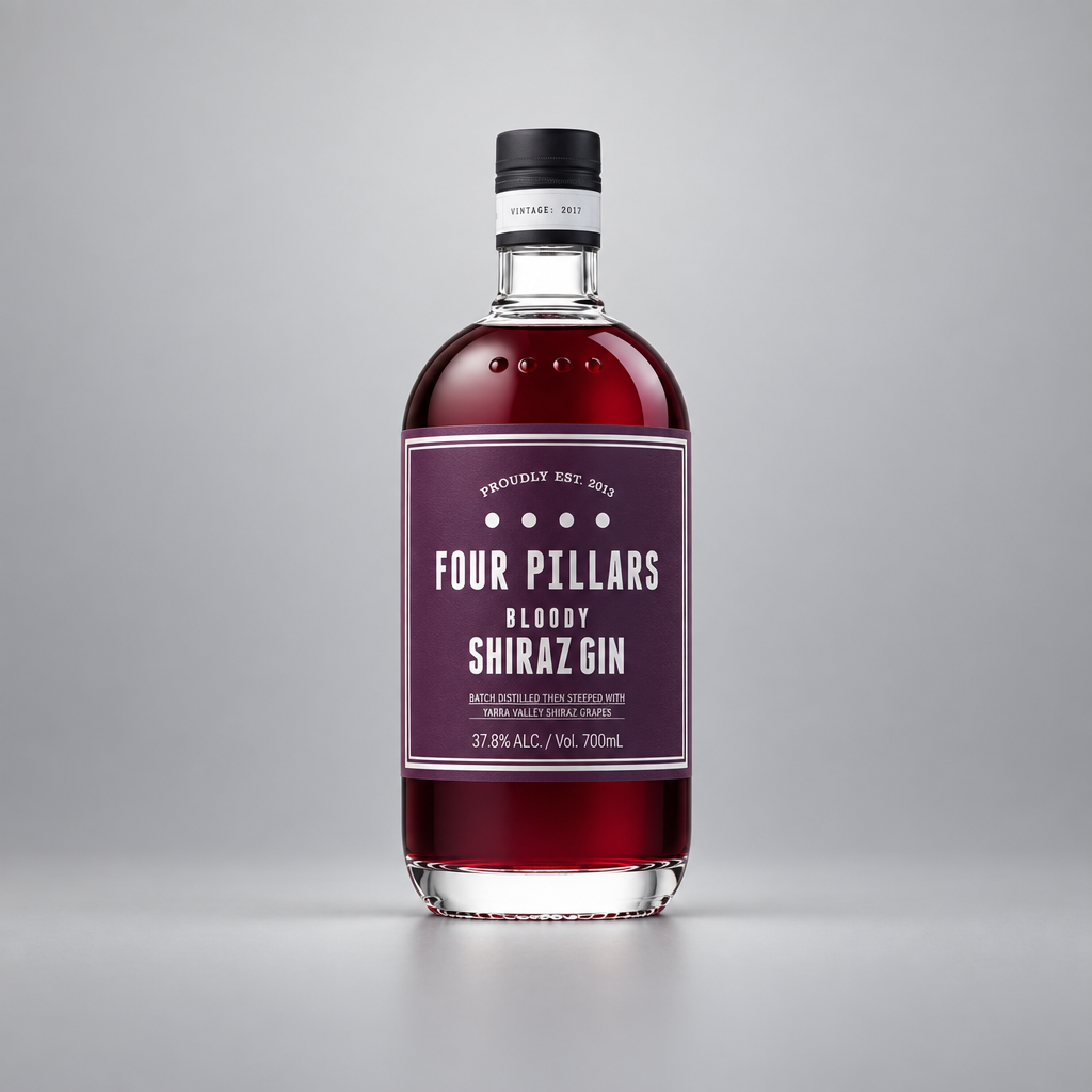 Four Pillars Bloody Shiraz - restyled