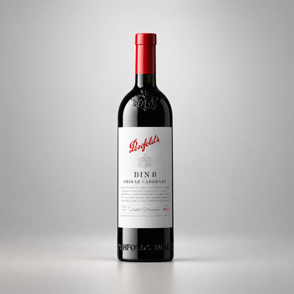 Bin 8 Cabernet - Shiraz - restyled