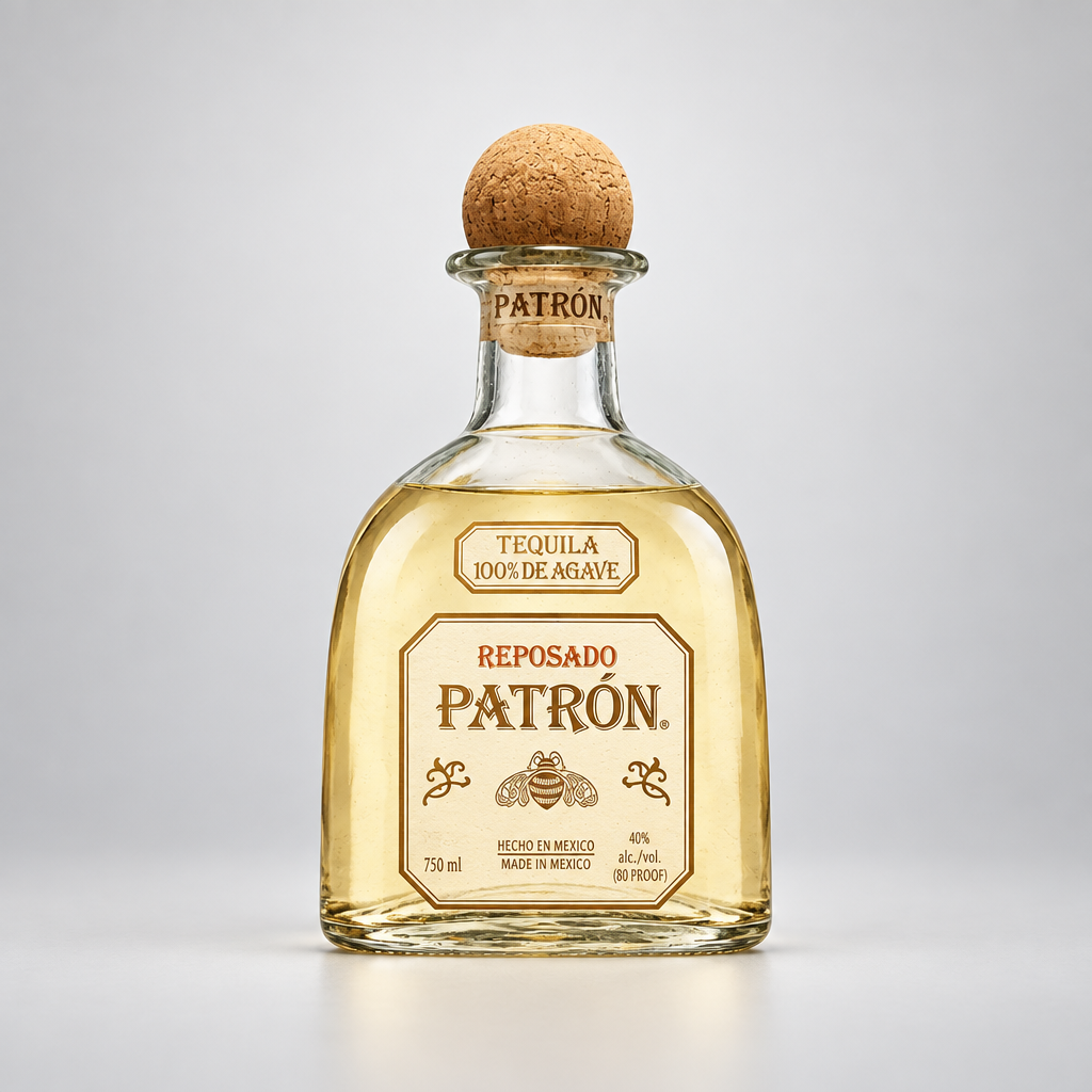 Patrón Reposado, restyled in Highland Park 18 Year&