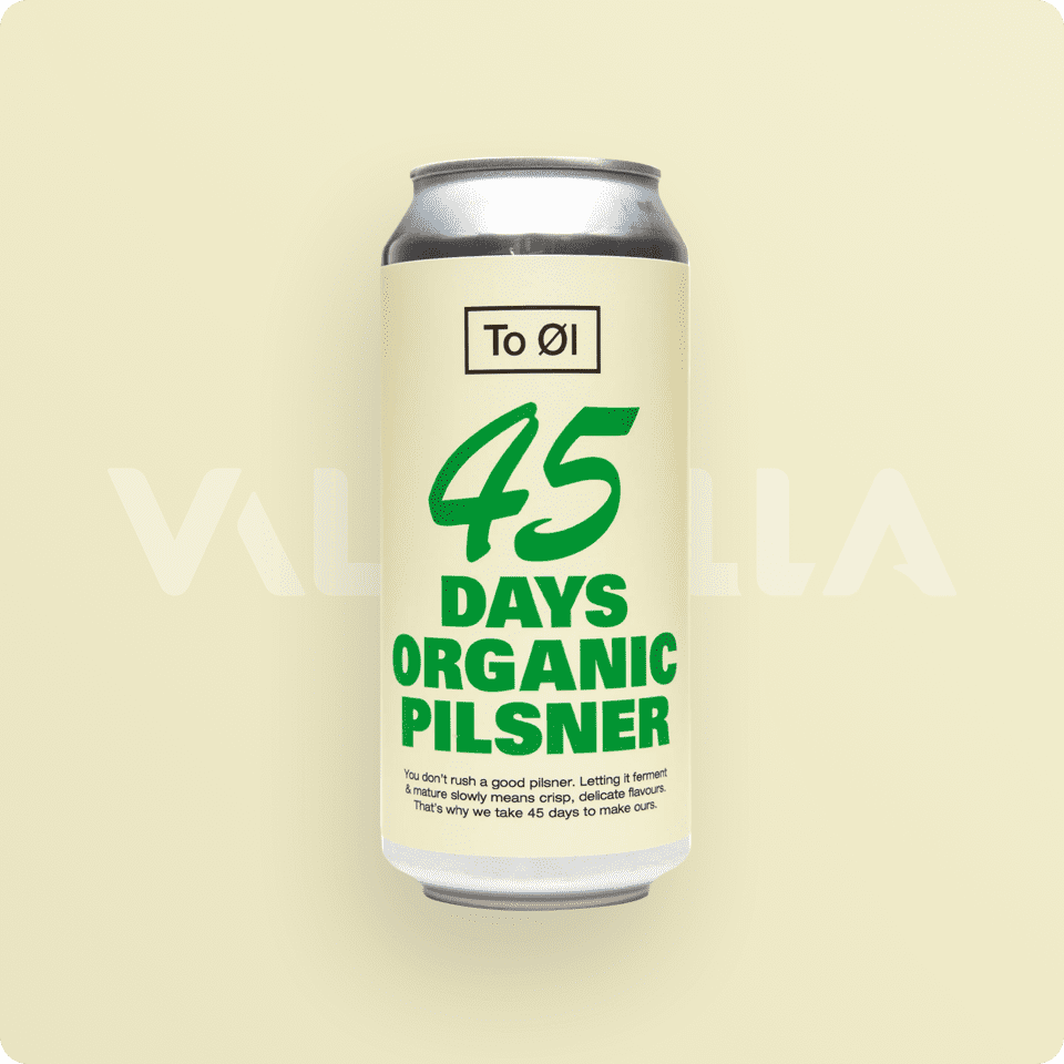 45 Days Organic Pilsner - Valhalla Distributing