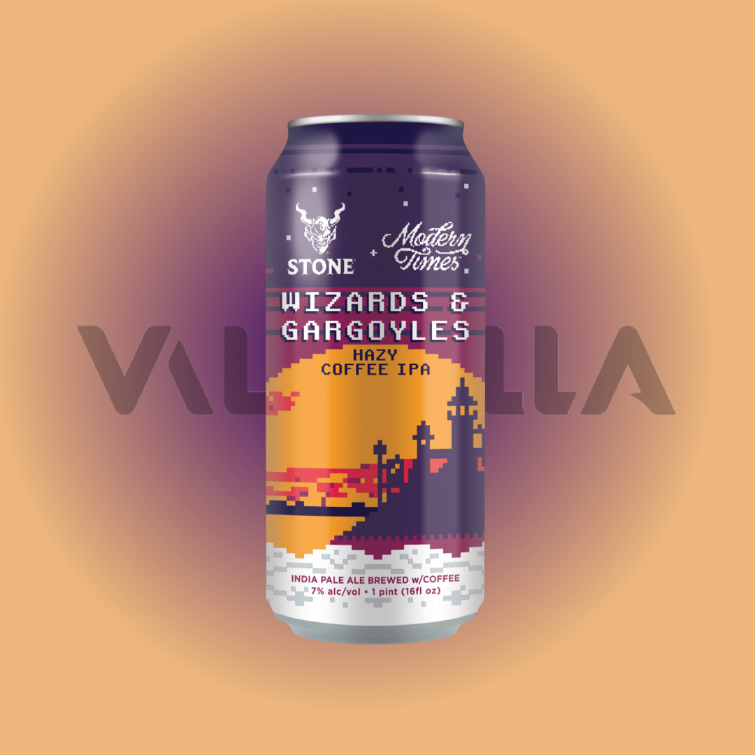 Modern Times / Stone Wizards & Gargoyles Hazy Coffee IPA - Valhalla Distributing