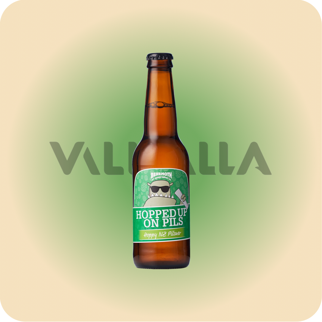 Hopped Up On Pils - NZ Pilsner - Valhalla Distributing